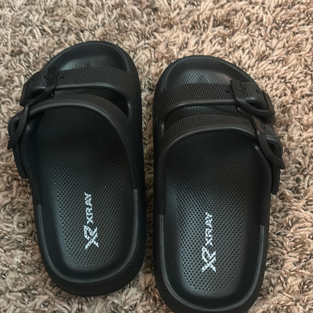Girl slides